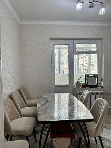 osh flat: 2 комнаты, 51 м², Верхний Джал 105 серия, 4 этаж, Евроремонт — 2