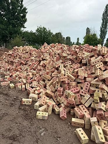 лай кирпич: Пустотелый, дырчатый, Жженый кирпич, Полублок, 250×120×90 — 10