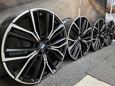 bmw 5 e60: Литые Диски R 20 BMW, Комплект, отверстий - 5, Б/у — 2