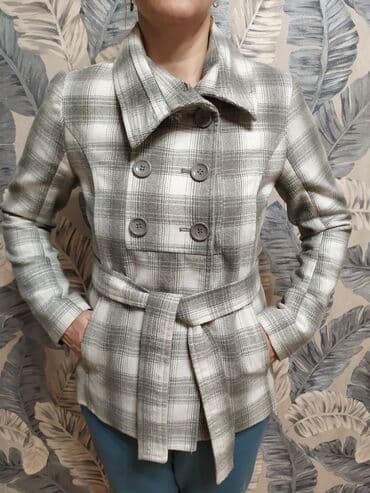 куртка рубашка: Куртка - пиджак, драповый с подкладом Демисезонная. SELA. размер S — 1