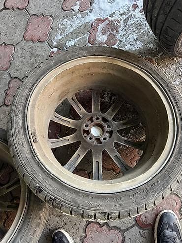 шины р 18: Колеса в сборе 235 / 40 / R 18, Лето, Б/у, Комплект, Легковые, Литые, отверстий - 5 — 1