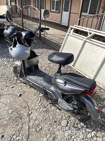 Электр транспорту: Электроскутер DRONGO - Компактный городской электроскутер с посадкой — 4