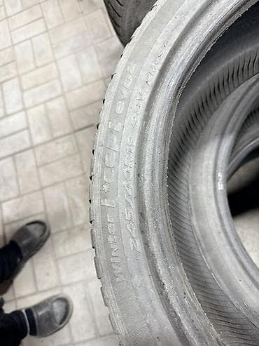 Транспорт: Шиналар 255 / 35 / R 19, Кыш, Колдонулган, Комплект, Hankook — 3