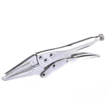 рашковые ключи: Зажим ручной с фиксатором, удлиненный захват, 220 мм. Ручной зажим с — 1