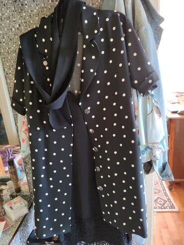 Продаются вещи хорошего качества, почти новые. Двойка в горошек