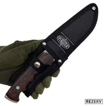 прибор ночного видения для охоты бу: Нож "Алтай" разделочный, сталь 65Х13, рукоять дерево Характеристики — 8