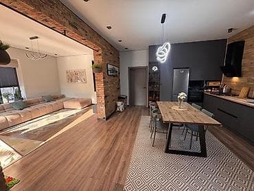 можульные дома: Современный одноэтажный дом с террасой и благоустроенным двориком — 4