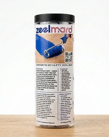 Инструменттер: ПРОФЕССИОНАЛЬНЫЙ МАЛЯРНЫЙ ВАЛИК ZELMARD EXPERT (ПРЕМИУМ-СЕРИЯ) 🎨 — 2