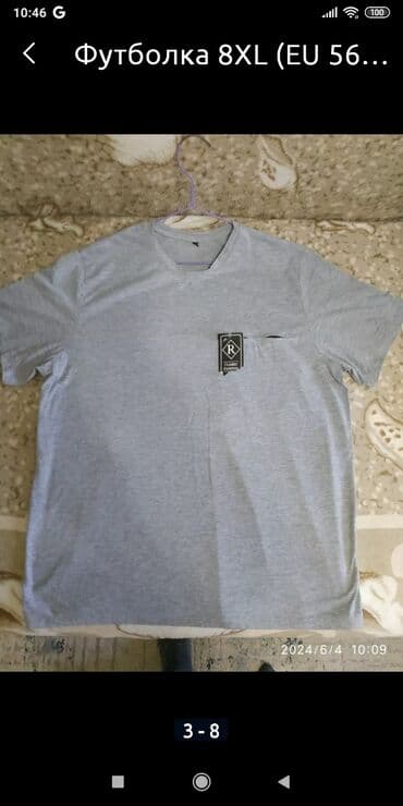 таблица размеров мужской одежды разных стран: Продаю мужскую футболку новая(размер не подошёл) размер 58-60 — 1