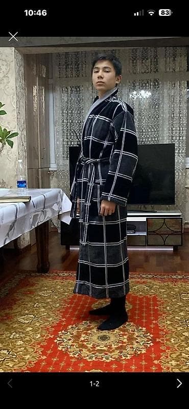 одежда из киргизии: Распродажа. Мужской банный халат . Турция . Качество шикарное 👍 таких — 2