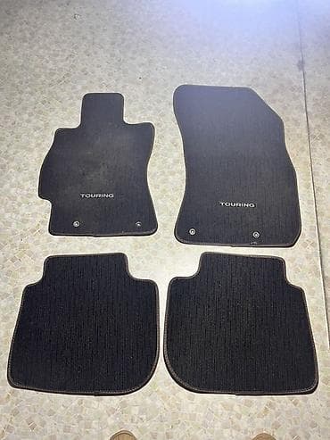 евро коврик: Плоские Ворсовые Полики Для салона цвет - Серый — 1