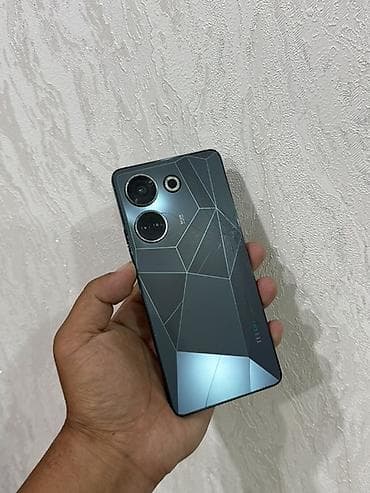 селектр 210: Tecno Camon 20 Pro, Б/у, 256 ГБ, цвет - Черный, 2 SIM — 4