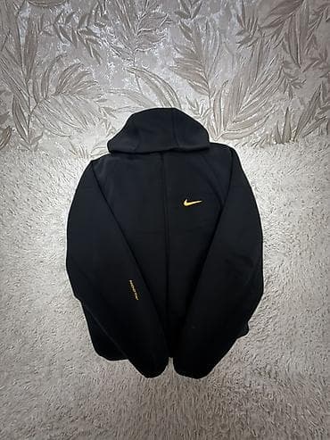 air conditioner: Мужская толстовка, M, Nike, Б/у, цвет - Черный — 1