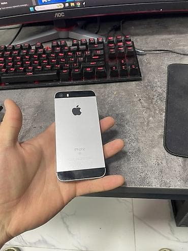 mini 4 pro: IPhone SE, Б/у, 32 ГБ, Space Gray, 95 % — 1