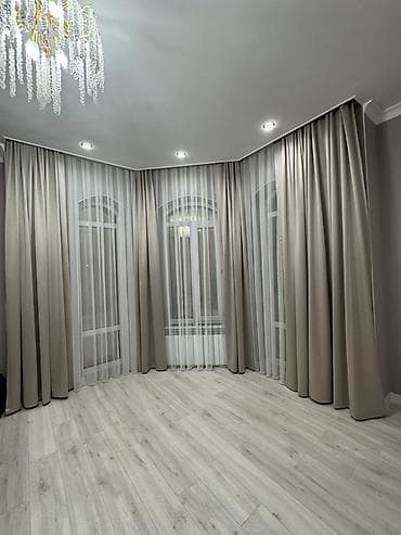 портьеры шторы: Комплект штор для гостиной/спальни - Двухслойное оформление: плотные — 2