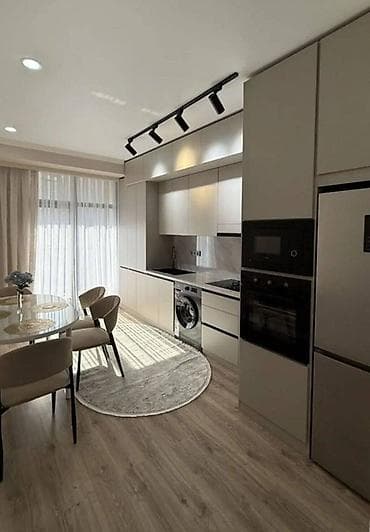 sky: 1 комната, 45 м², Асанбай мкр Элитка, 11 этаж, Дизайнерский ремонт — 2