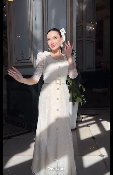 🎀 1 жолу гана кийилген, дээрлик жаңы абалда. 👗 Кымбат сапаттуу, назик