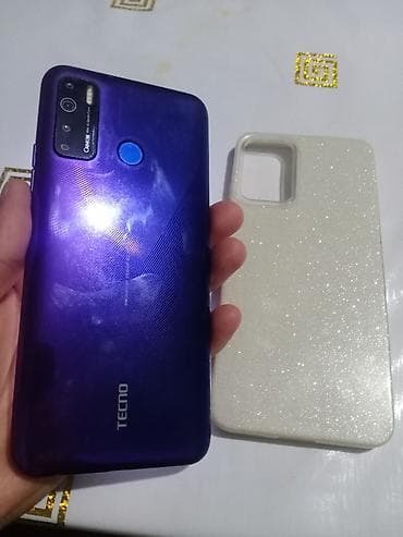монитор qhd: Tecno Camon 15, Б/у, 64 ГБ, цвет - Фиолетовый, 2 SIM — 5