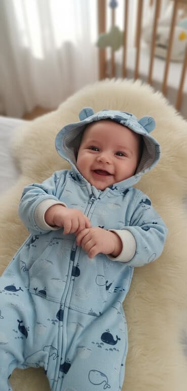 одежда новорожденных: Комбез 1-3мес
комбез 3-5мес
ватные диски для груди — 2