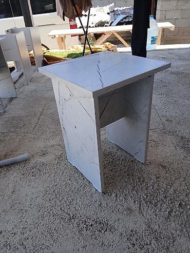 coffee table: Прикроватная тумба, Без зеркала, цвет - Серый, Другой материал — 1
