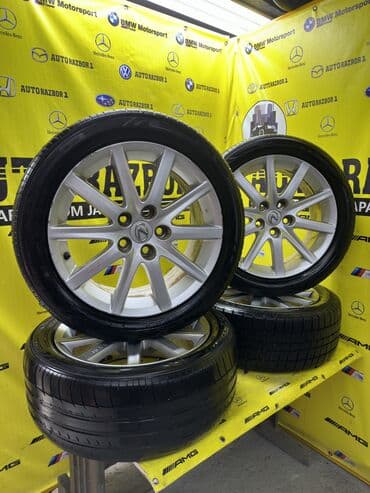 кузов форд: Дөңгөлөктөр монтажда 225 / 50 / R 17, Жай, Колдонулган, Комплект, Жеңил унаалар, Куйма, тешиктери - 5 — 1
