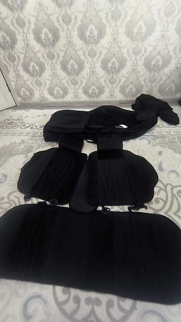 infinity fx35: Чехлы Алькантара, С подушкой, цвет - Черный, Самовывоз — 4