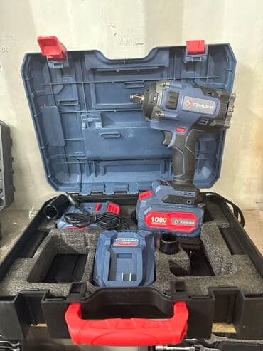 рожковые ключи: Аккумуляторный гайковерт, Новый, Бесплатная доставка, Самовывоз, Платная доставка — 4