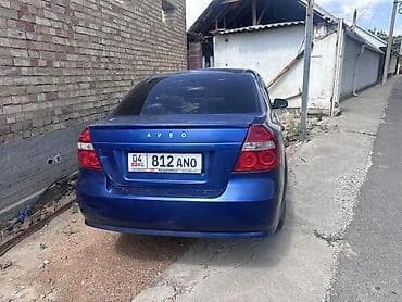 Унаа сатуу: Chevrolet Aveo: 2008 г., Кол менен иштөөчү, Седан — 4