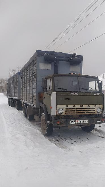 камаз самосвал с прицепом: Грузовик, Камаз, Б/у — 5