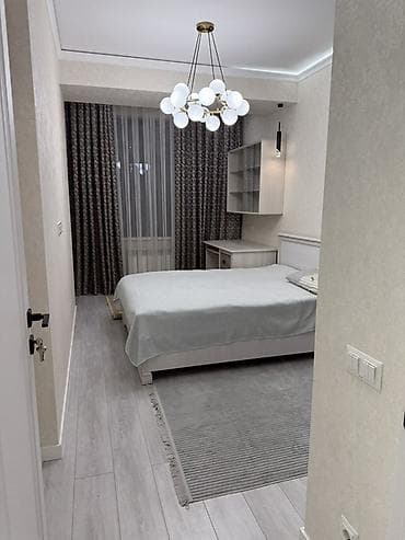 функциональный кровать: Современный санузел с отделкой под мрамор. - Подвесной унитаз с — 9