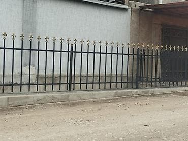 Металлический забор, Другой материал, Декоративный, Покраска забора