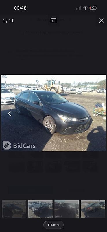 Унаа сатуу: Toyota Camry: 2017 г., 2.5 л, Автомат, Бензин, Седан — 7