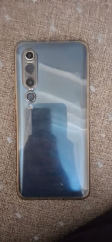 ми с2: Xiaomi, Mi 10 5G, Б/у, 128 ГБ, цвет - Синий, 2 SIM — 3