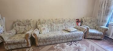 Мебельные гарнитуры: Гостиный комплект: диван + 2 кресла - Комплектация: трехместный диван — 3