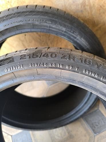 континенталь: Шины 215 / 40 / R 18, Лето, Пара, Continental — 2
