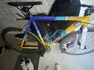 фикс grey: Шоссейный велосипед, Рама M (156 - 178 см), Б/у — 8