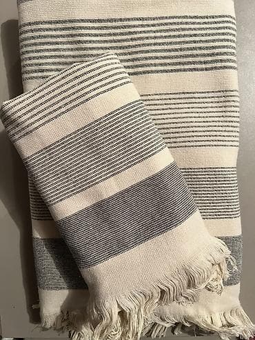 Полотенца: Набор полотенец Parisа Home (2 шт.) - Полотенца с узором в тонкие — 1