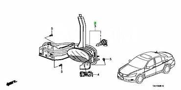 inspire: Комплект противотуманных фар Honda 2009 г., Новый, Оригинал, Япония — 6