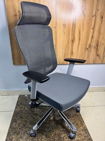 кресло для офис: Кресло для офиса Onyx luxe в сером и в черном цвете Высшей комфорт и — 1