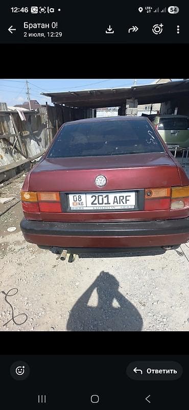 лак авто: Volkswagen Vento: 1993 г., 1.8 л, Механика, Седан — 3