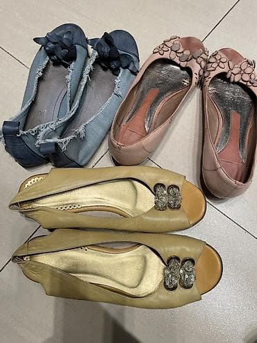 Туфли, 36, 36.5, 37, Колдонулган, түсү - Кызгылт, Өзү алып кетүү