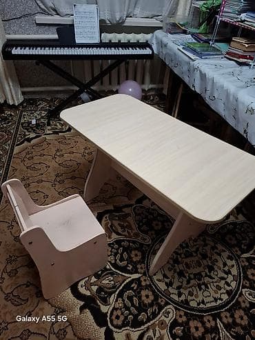 Столы: Стол парта для ребенка со стульчиком детский для выполнения домашнего — 9