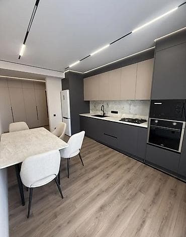 osh flat: 3 комнаты, 80 м², Киргизия 1 Элитка, 2 этаж, Дизайнерский ремонт — 3