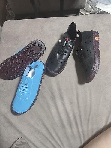 Мокасины и лоферы: Легкие повседневные кеды/мокасины унисекс - Два варианта цвета — 3