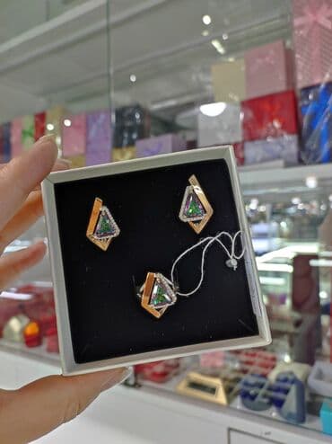 свадебные платья оптом бишкек: Набор украшений, Проба 925, Женские, Новый — 1