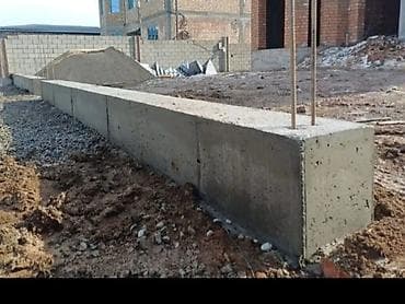 мастер пескоблок: Заборы из пескоблока, Установка — 2