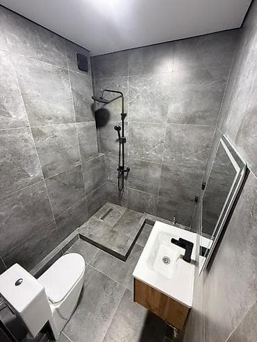 seven development: 1 комната, 45 м², Киргизия 1 108 серия, 3 этаж, Евроремонт — 2