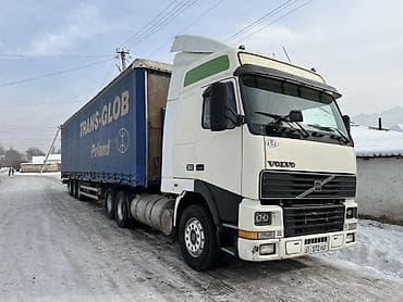 даф ленивец: Тягач, Volvo, 1996 г., Тентованный — 2