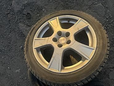 5х108: Литые Диски R 17 OZ Racing, Комплект, отверстий - 5, Б/у — 2