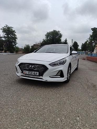 аренда авто с последующим выкупом в бишкеке: Hyundai Sonata: 2018 г., 2 л, Автомат, Бензин, Седан — 1